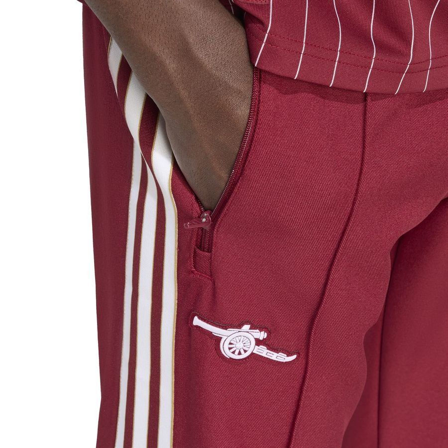 Arsenal Training Trousers Terrace Icons - Collegiate Burgundy - Men's-SoccerKits Hub | Buy Soccer Jerseys Online